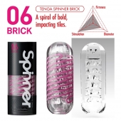 Мастурбатор SPINNER Brick - Tenga - в Ногинске купить с доставкой
