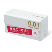 Супер тонкие презервативы Sagami Original 0.01 - 10 шт. - Sagami - купить с доставкой в Ногинске