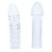 Комплект из 2 прозрачных насадок на пенис PENIS EXTENDER PACK - Dream Toys - в Ногинске купить с доставкой