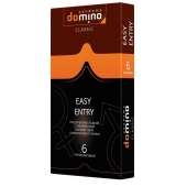Презервативы с увеличенным количеством смазки DOMINO Easy Entry - 6 шт. - Domino - купить с доставкой в Ногинске