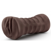 Коричневый мастурбатор-вагина Hot Chocolate Brianna - Blush Novelties - в Ногинске купить с доставкой