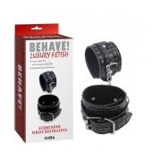 Черные наручники Surrender Wrist Restraints - Chisa - купить с доставкой в Ногинске
