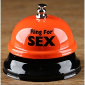 Настольный звонок RING FOR SEX - Сима-Ленд - купить с доставкой в Ногинске