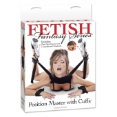 Фиксатор для рук и ног Fetish Fantasy Series Position Master With Cuffs - Pipedream - купить с доставкой в Ногинске