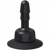 Плаг с присоской для фиксации насадок Deluxe 360° Swivel Suction Cup Plug - Doc Johnson - купить с доставкой в Ногинске