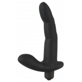 Черный вибромассажер простаты Naughty Finger Prostate Vibe - 13,8 см. - Orion - в Ногинске купить с доставкой