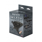Пояс HARNESS BEST SELECT с вагинальной пробкой - LOVETOY (А-Полимер) - купить с доставкой в Ногинске