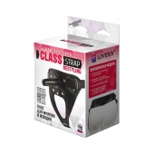 Черный пояс для насадок CLASS STRAP Restyling - LOVETOY (А-Полимер) - купить с доставкой в Ногинске