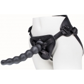 Пояс харнесс BEST UNI strap с 2 насадками - 18 и 22 см. - LOVETOY (А-Полимер) - купить с доставкой в Ногинске