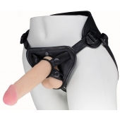 Пояс харнесс BEST UNI strap с 2 насадками - 18 и 22 см. - LOVETOY (А-Полимер) - купить с доставкой в Ногинске