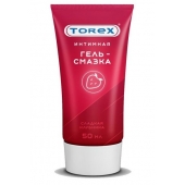 Смазка на водной основе TOREX  Сладкая клубника  - 50 мл. - Torex - купить с доставкой в Ногинске