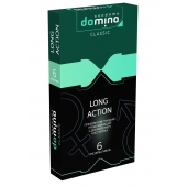 Презервативы с пролонгирующим эффектом DOMINO Classic Long action - 6 шт. - Domino - купить с доставкой в Ногинске