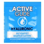Лубрикант на водной основе Active Glide с гиалуроновой кислотой - 3 гр. - Биоритм - купить с доставкой в Ногинске
