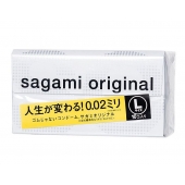 Презервативы Sagami Original 0.02 L-size увеличенного размера - 10 шт. - Sagami - купить с доставкой в Ногинске