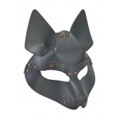 Серая маска Wolf с клепками - Sitabella - купить с доставкой в Ногинске