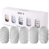 Набор из 5 мастурбаторов Hedy X5 Mixed - Svakom - в Ногинске купить с доставкой
