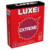 Текстурированные презервативы LUXE Royal Extreme - 3 шт. - Luxe - купить с доставкой в Ногинске