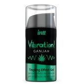 Жидкий интимный гель с эффектом вибрации Vibration! Ganjah - 15 мл. - INTT - купить с доставкой в Ногинске