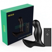 Черный вибромассажер простаты NEXUS Beat - 12 см. - Nexus Range - в Ногинске купить с доставкой