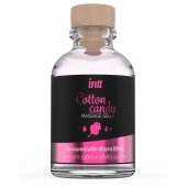 Массажный гель с согревающим эффектом Cotton Candy - 30 мл. - INTT - купить с доставкой в Ногинске