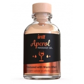 Массажный гель с согревающим эффектом Aperol - 30 мл. - INTT - купить с доставкой в Ногинске