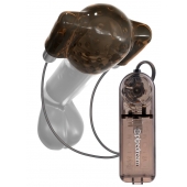 Дымчатый вибростимулятор головки пениса Dual Vibrating Head Teaser - Pipedream - в Ногинске купить с доставкой
