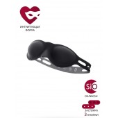 Черная плотная силиконовая маска - ToyFa - купить с доставкой в Ногинске