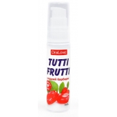 Гель-смазка Tutti-frutti со вкусом барбариса - 30 гр. - Биоритм - купить с доставкой в Ногинске