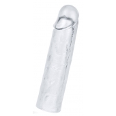 Прозрачная насадка-удлинитель Flawless Clear Penis Sleeve Add 1 - 15,5 см. - Lovetoy - в Ногинске купить с доставкой