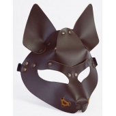 Коричневая маска Wolf - Sitabella - купить с доставкой в Ногинске
