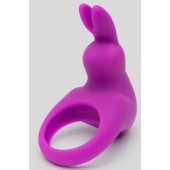 Фиолетовое эрекционное виброкольцо Happy Rabbit Cock Ring Kit - Happy Rabbit - в Ногинске купить с доставкой