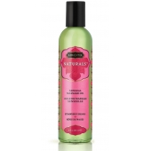 Массажное масло Naturals Strawberry Dreams с ароматом клубники - 236 мл. - Kama Sutra - купить с доставкой в Ногинске