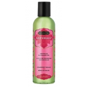 Массажное масло Naturals Strawberry Dreams с ароматом клубники - 59 мл. - Kama Sutra - купить с доставкой в Ногинске