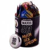 Текстурированные презервативы в кейсе MAXUS So Much Sex - 100 шт. - Maxus - купить с доставкой в Ногинске