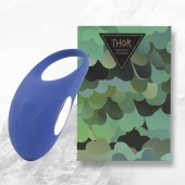 Синее кольцо с вибрацией Thor Cockring - FeelzToys - в Ногинске купить с доставкой