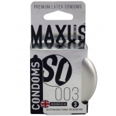 Экстремально тонкие презервативы в железном кейсе MAXUS Extreme Thin - 3 шт. - Maxus - купить с доставкой в Ногинске
