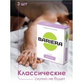 Классические презервативы Bariera Classic - 3 шт. - Bariera - купить с доставкой в Ногинске