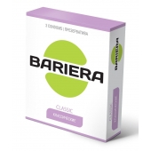 Классические презервативы Bariera Classic - 3 шт. - Bariera - купить с доставкой в Ногинске