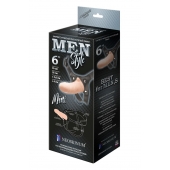 Пустотелый фаллопротез MEN STYLE - 17,5 см. - LOVETOY (А-Полимер) - купить с доставкой в Ногинске