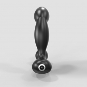 Черный вибромассажер простаты и промежности Prostate Pro с пультом ДУ - Bathmate - в Ногинске купить с доставкой