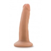 Телесный фаллоимитатор на присоске 5.5 Inch Cock With Suction Cup - 14 см. - Blush Novelties