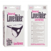 Трусы для страпона с универсальным креплением Universal Love Rider Luxe Harness - California Exotic Novelties - купить с доставкой в Ногинске
