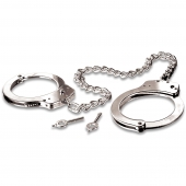 Металлические наручники Metal Leg Cuffs - Pipedream - купить с доставкой в Ногинске