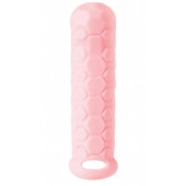 Розовый фаллоудлинитель Homme Long - 15,5 см. - Lola Games - в Ногинске купить с доставкой