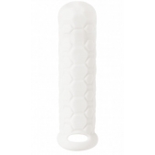 Белый фаллоудлинитель Homme Long - 15,5 см. - Lola Games - в Ногинске купить с доставкой