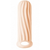 Телесный фаллоудлинитель Homme Wide - 13 см. - Lola Games - в Ногинске купить с доставкой