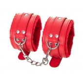 Красные оковы Anonymo из искусственной кожи - ToyFa - купить с доставкой в Ногинске