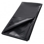 Черная простыня для секса из ПВХ - 220 х 200 см. - ToyFa - купить с доставкой в Ногинске