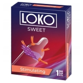 Стимулирующая насадка на пенис LOKO SWEET с возбуждающим эффектом - Sitabella - в Ногинске купить с доставкой