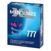 Стимулирующая насадка на пенис MEN SIZE 777 - Sitabella - в Ногинске купить с доставкой